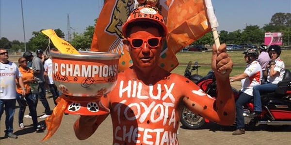 The Afternoon Delight: Adrian Botha And WR van der Merwe at the Cheetahs Champion procession. | News Article