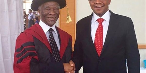 Tanzanian University honours Thabo Mbeki with doctorate Tanzanian University honours Thabo Mbeki with doctorate | News Article