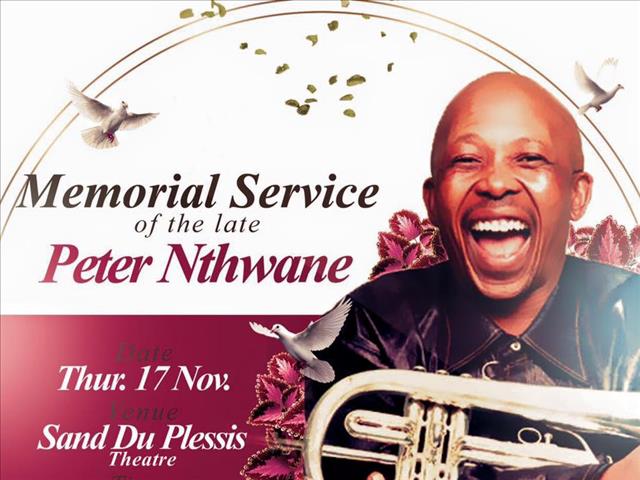 Peter Nthwane memorial service to be held on Thursday | News Article
