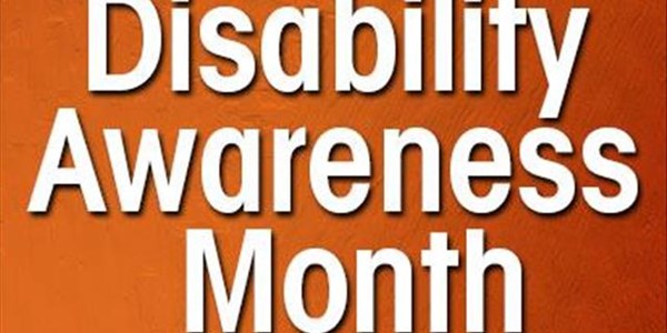 Feature: Disability Awareness Month Feature: Disability Awareness Month | News Article
