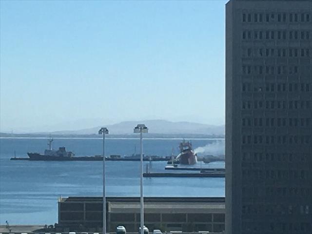 Ship still burning in Cape Town harbour | News Article