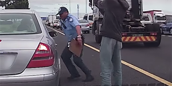 WATCH: Cape Town officer shot at point blank range during patrol, returns fire | News Article