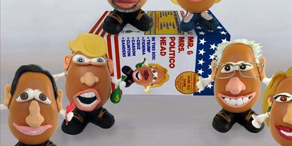 US presidential frontrunners turned into Potato Heads | News Article