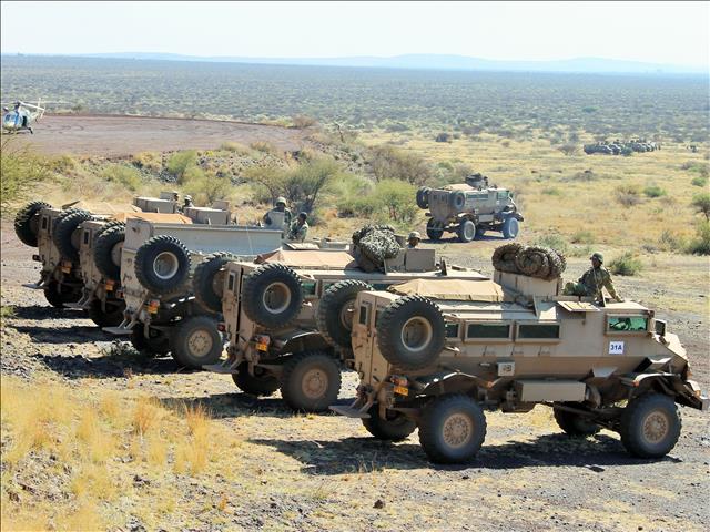 Soldiers survive roll in Ratel | News Article