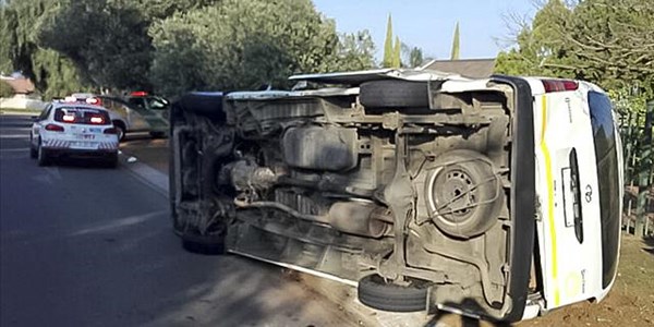 Nine injured in Bloemfontein taxi accident | News Article