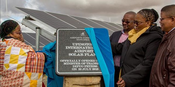 Upington boasts SA's third solar powered airport  | News Article