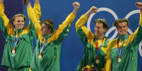 Today, 12 years ago, SA Men’s relay swim team win gold at Athens Olympics Today, 12 years ago, SA Men’s relay swim team win gold at Athens Olympics | News Article