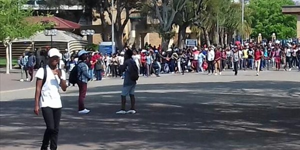 UFS students hand over memorandum, CUT shutdown | News Article