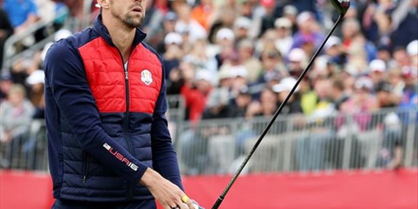 Phelps motivates Team USA at Hazeltine | News Article