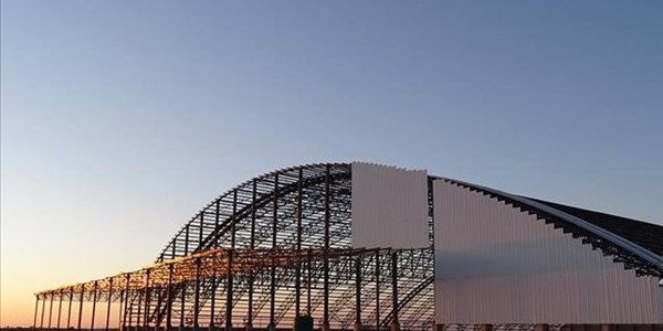 Fertilizer company erects biggest dome in southern hemisphere Fertilizer company erects biggest dome in southern hemisphere | News Article