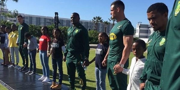The Locker Room: Springboks, Laureus join forces to educate youngsters the active way | News Article