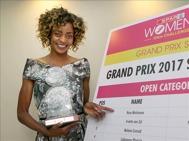 Debutant Molotsane crowned queen of Spar Grand Prix | News Article