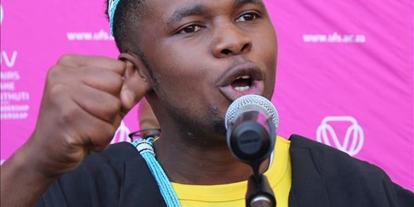 SRC president at UFS ready for the challenge of leading SRC president at UFS ready for the challenge of leading | News Article