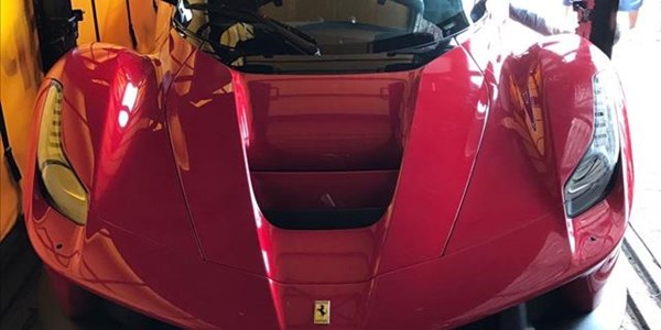 Officials intercept Ferrari F1 being smuggled into SA | News Article