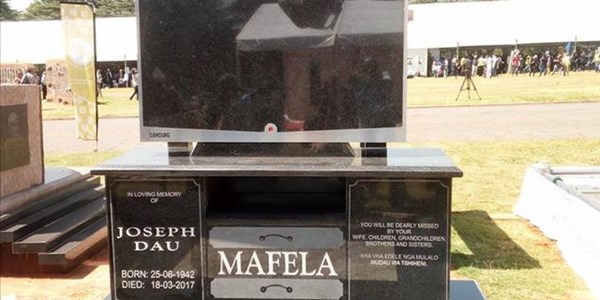 -TBB- Water Cooler talk: Legendary Actor Joe Mafela's tombstone | News Article