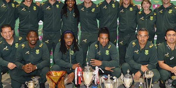 Blitzboks proud to deliver HSBC World Rugby Sevens Series trophy to South Africa | News Article