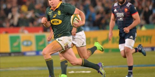 Ross Cronjé ruled out of third Springbok Test | News Article