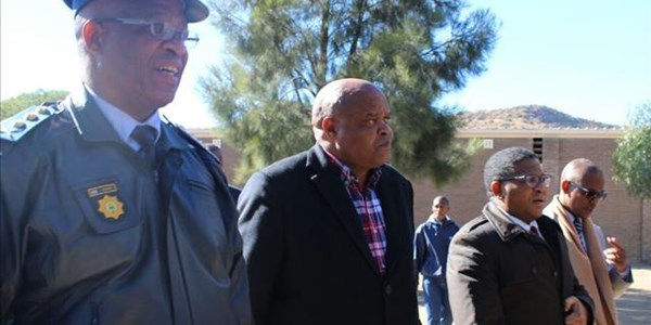 Police Minister Fikile Mbalula visits Botshabelo Police Minister Fikile Mbalula visits Botshabelo | News Article
