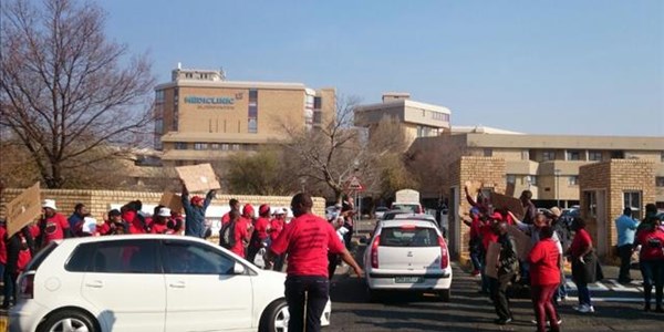 Disgruntled FS #Nehawu members to march against main body   | News Article