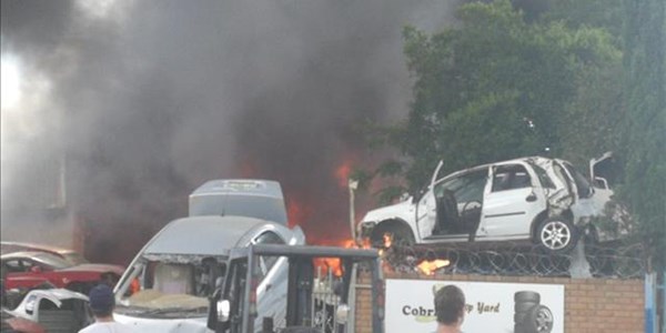 Bfn scrapyard fire was ‘not that bad’, says owner Bfn scrapyard fire was ‘not that bad’, says owner | News Article