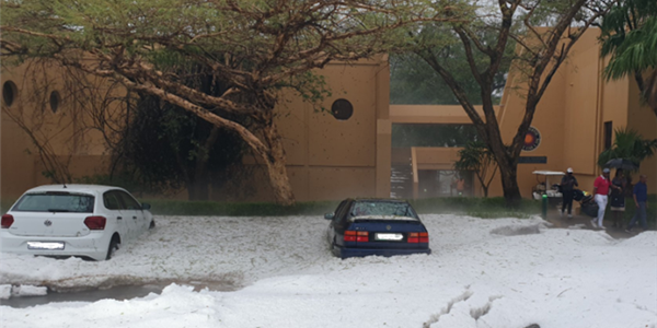 Hail batters Sun City Hail batters Sun City | News Article