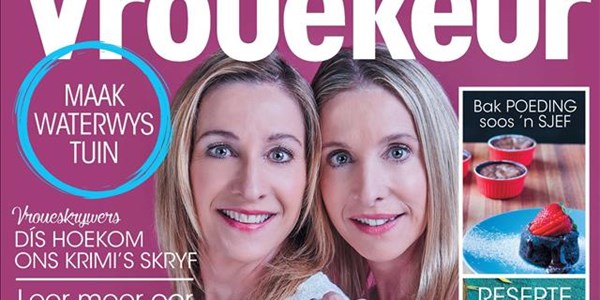 Vrouekeur - Die een met die Heyl-susters (tweeling – Genée & Liane) op die voorblad  | News Article