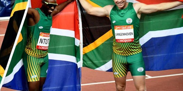 Another 100m 1-2 double for SA | News Article