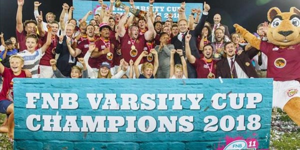 Maties crowned Varsity Cup 2018 champs Maties crowned Varsity Cup 2018 champs | News Article