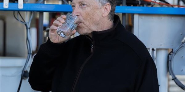 Bill Gates Drinks Sewage Water Bill Gates Drinks Sewage Water | News Article