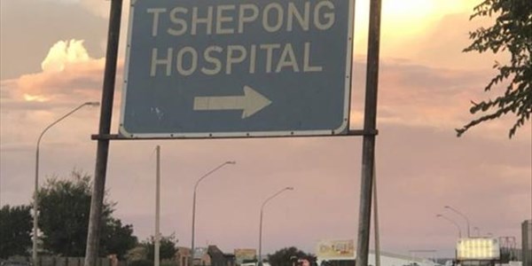 Situation at Tshepong Hospital returns to normal despite protests | News Article