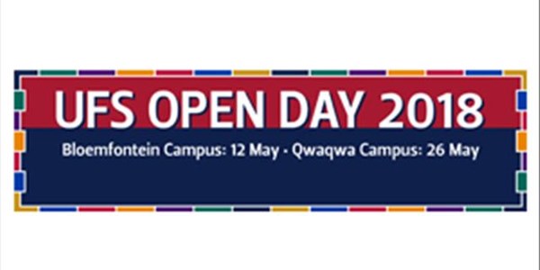 UFS open day this coming weekend | News Article