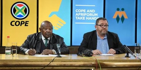 #LandReform: Cope joins hands with AfriForum | News Article