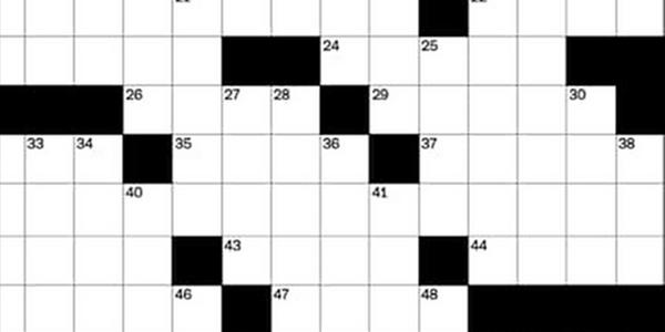 Just Plain Drive: An interesting chat to a Crossword puzzle designer.  | News Article