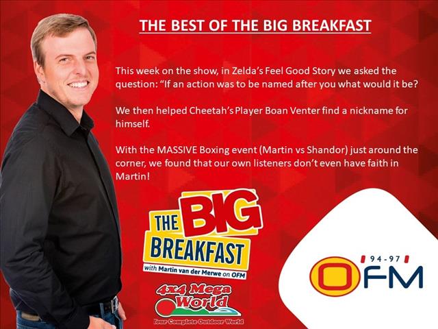 -TBB- The Best of The Big Breakfast 7-11 October | News Article