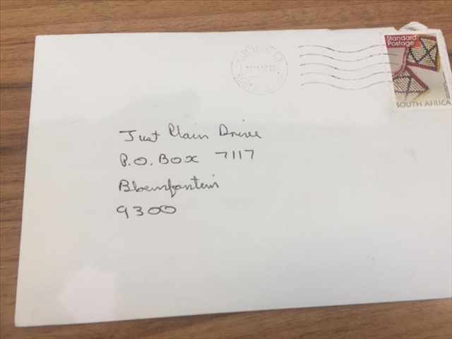 Just Plain Drive: 'Send your brief around' - We have received our first letter | News Article