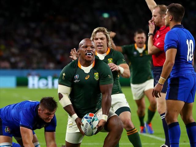 Mbonambi and De Jager to start in Japan quarter-final | News Article