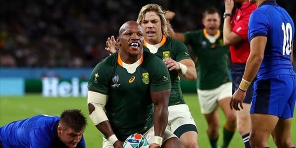 Mbonambi and De Jager to start in Japan quarter-final | News Article