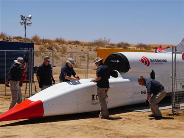 NK-premier stel Bloodhound Supersonic-motor bekend | News Article