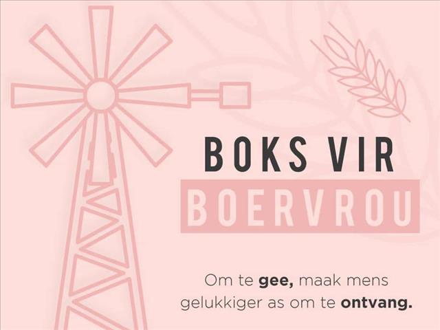 #LandbouHoop: Boks vir 'n Boervrou - Wellington VLV | News Article
