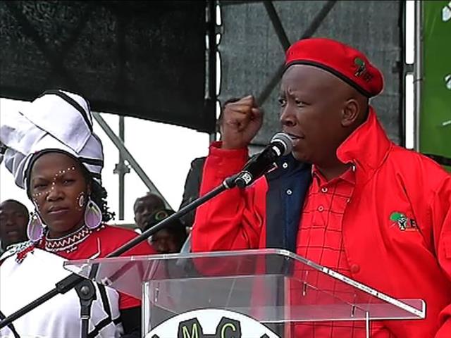 NPA charges Malema for Mdantsane rally shooting | News Article