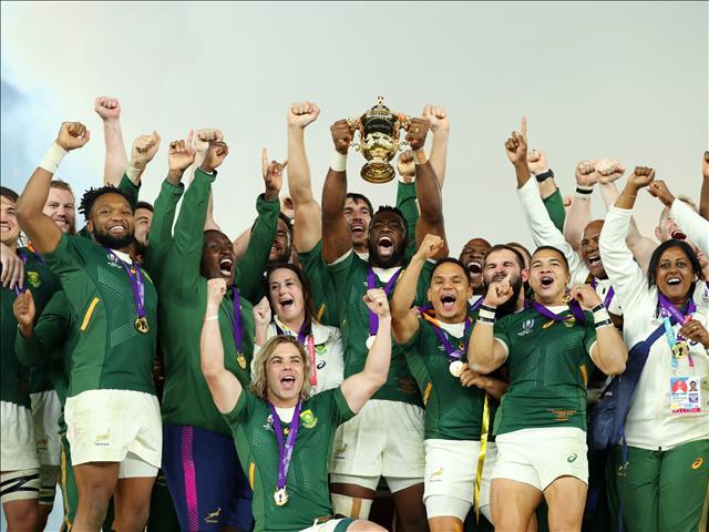 President Ramaphosa hails Springbok Rugby World Cup triumph | News Article