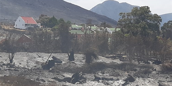 Chilling fire escape for disabled patients at Hermanus Chilling fire escape for disabled patients at Hermanus | News Article