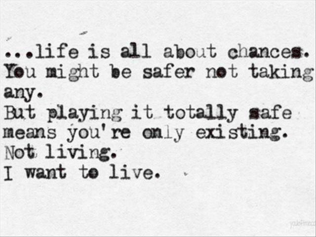 Playing It Safe Is Dangerous. Here's Why... by Tom Bilyeu | News Article