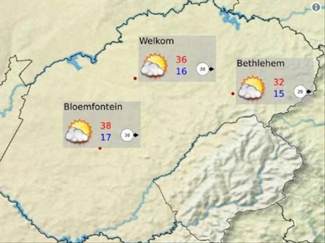  Friday's weather: High temperatures for north and central SA | News Article