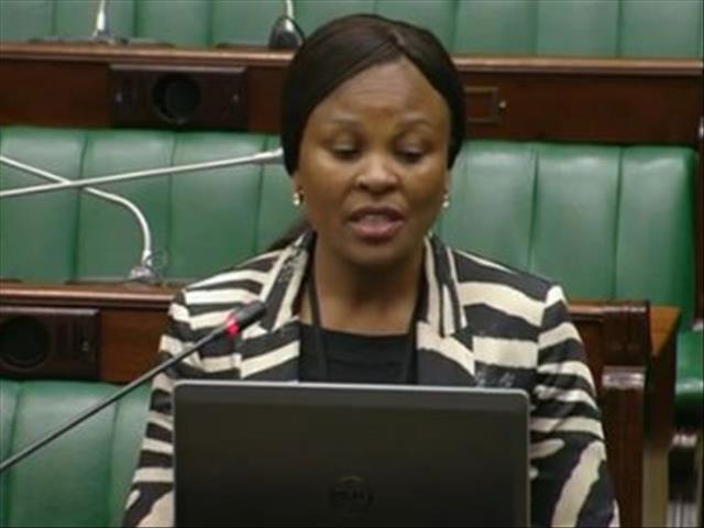 Mkhwebane rejects claims about Estina report | News Article