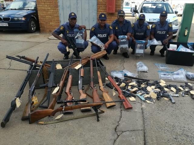 Police discover 43 firearms in Vaal home  | News Article
