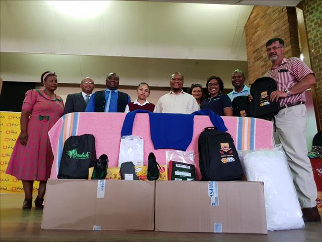 Donations handed over to #DrBlok Secondary School | News Article