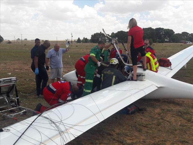 British man in BFN glider crash scheduled for surgery today | News Article