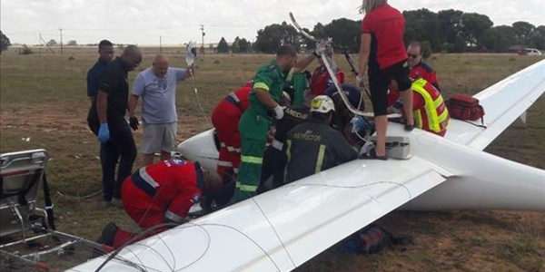 British man in BFN glider crash scheduled for surgery today | News Article