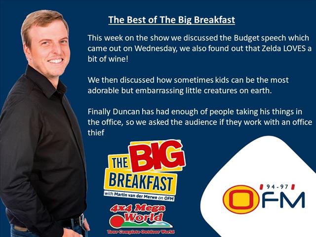 -TBB- The Best of The Big Breakfast 18-22 February | News Article